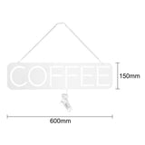 Bolero Neon Coffee Wall Sign Bold