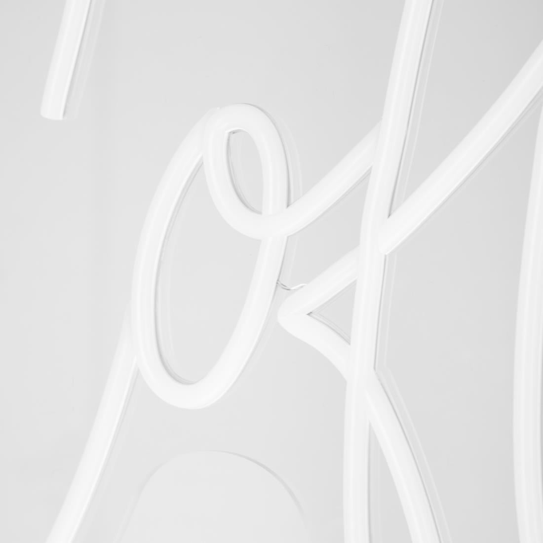 Bolero Neon Coffee Wall Sign Script