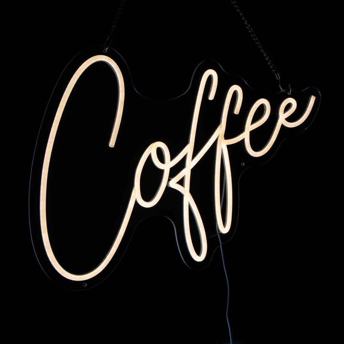 Bolero Neon Coffee Wall Sign Script