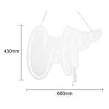 Bolero Neon Coffee Wall Sign Script