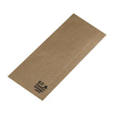 Fiesta Recyclable Paper Cutlery Pouches Kraft (250 Pack)