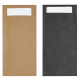 Fiesta Recyclable Paper Cutlery Pouches Kraft (250 Pack)