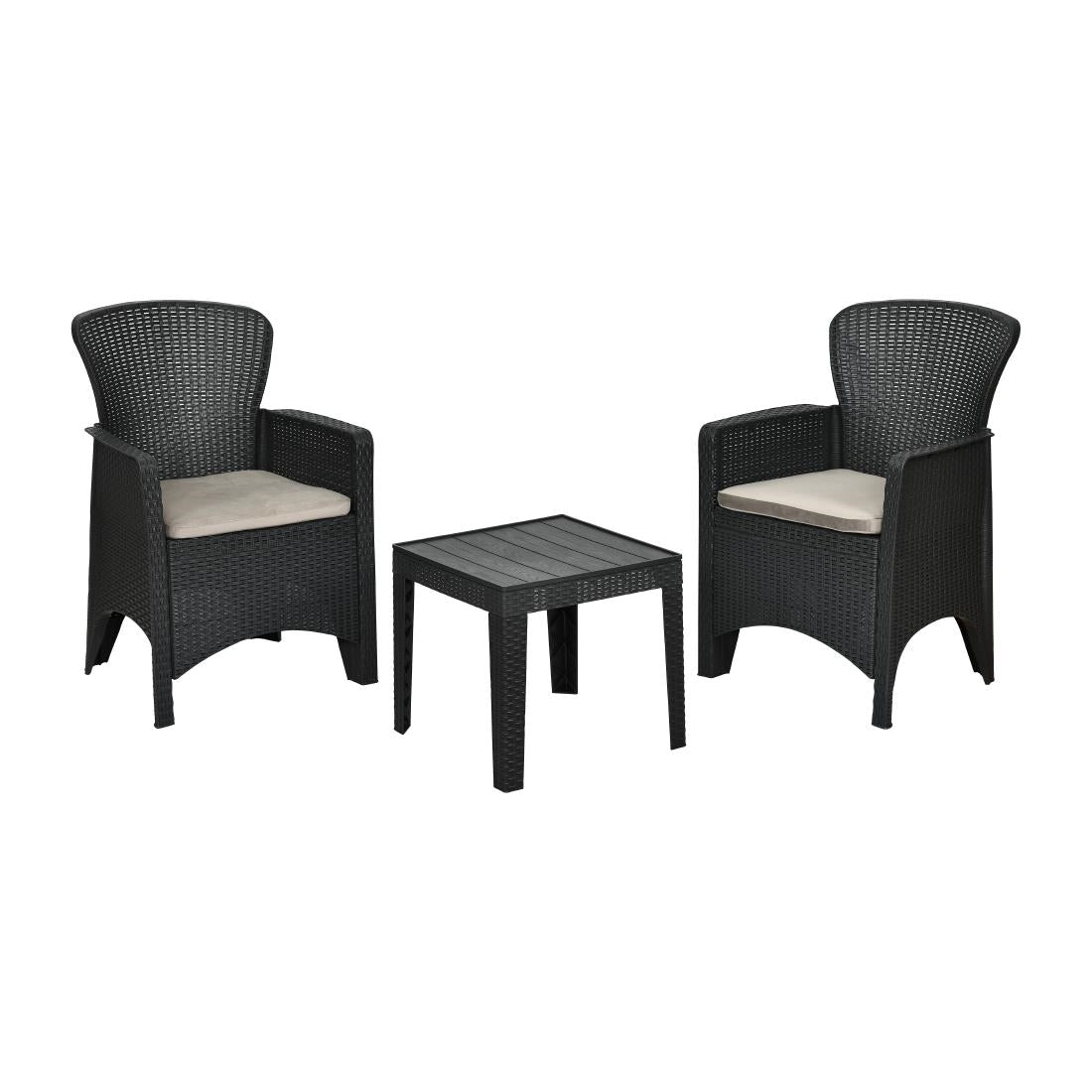 Bolero Elements Outdoor Chair and Table Set