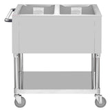 Buffalo Mobile Bain Marie Trolley 2x 1/1GN