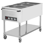 Buffalo Mobile Bain Marie Trolley 3x 1/1GN