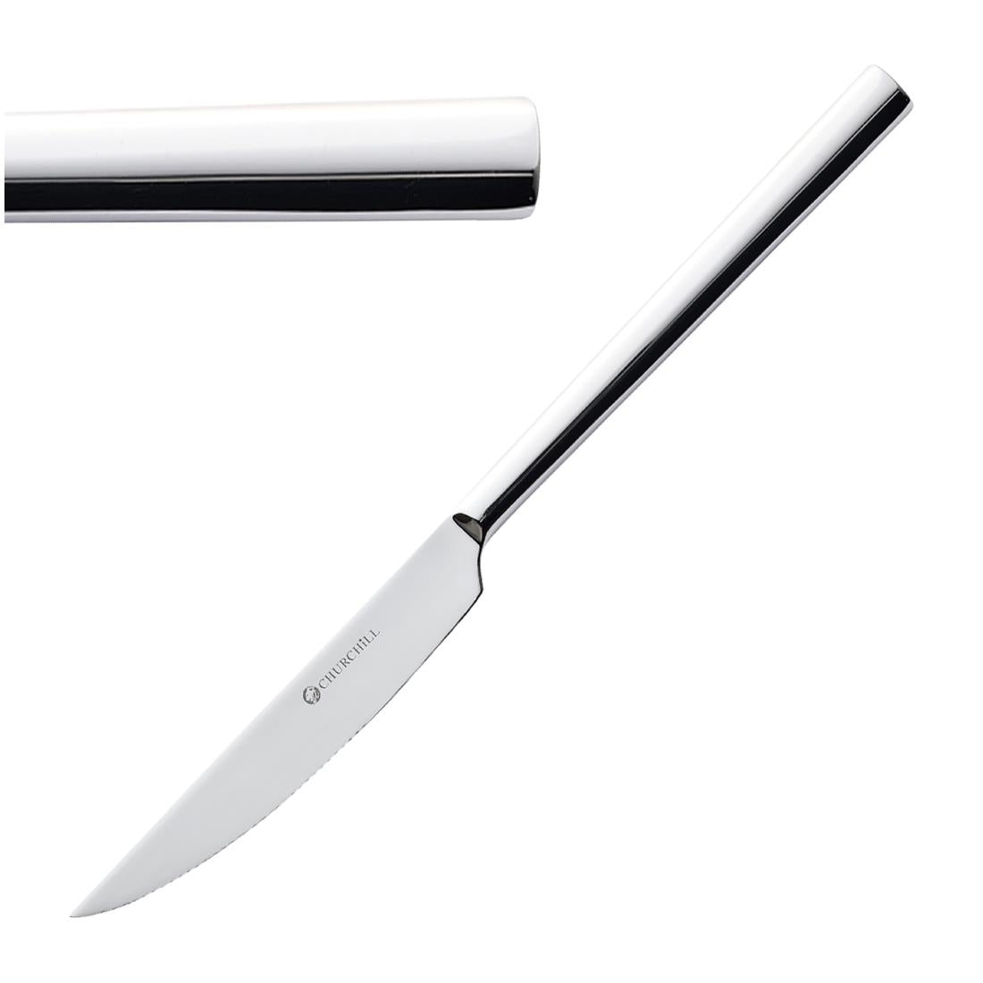 Churchill Linear Cutlery Steak Knives (12 Pack)