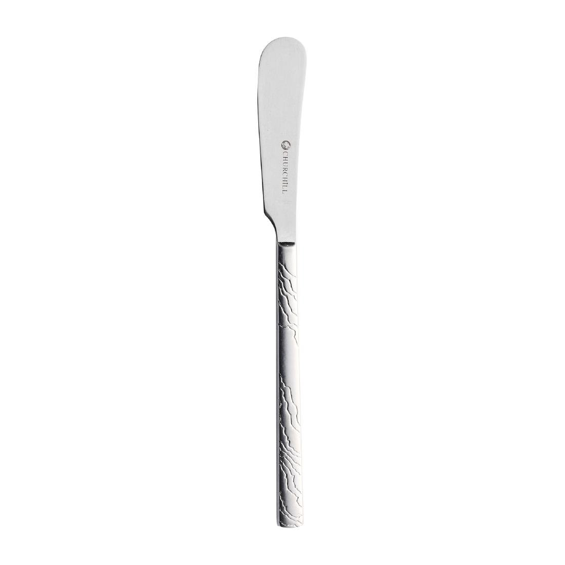 Churchill Tide Vintage Cutlery Butter Knives (12 Pack)