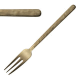 Comas Kodai Vintage Gold 2-Prong Table Forks (12 Pack)