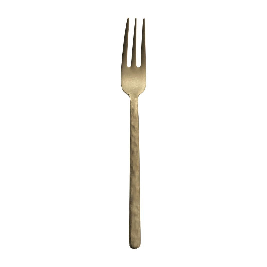 Comas Kodai Vintage Gold 2-Prong Table Forks (12 Pack)