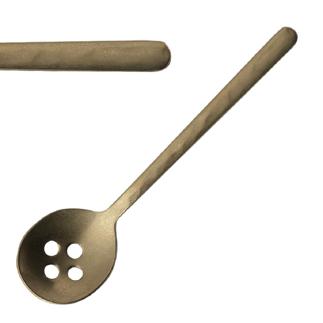 Comas Kodai Vintage Gold Moka Spoons (12 Pack)