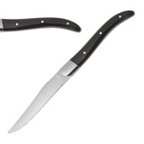 Comas ACR Black Acrylic Steak Knives (6 Pack)
