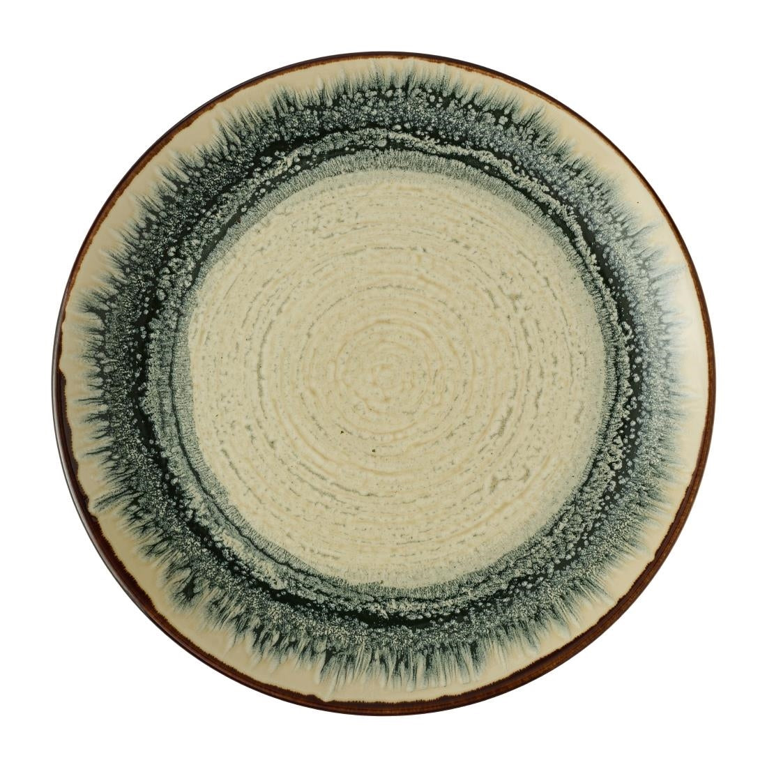 Dudson Harvest Flare Linen Evolve Coupe Plates 288mm (12 Pack)