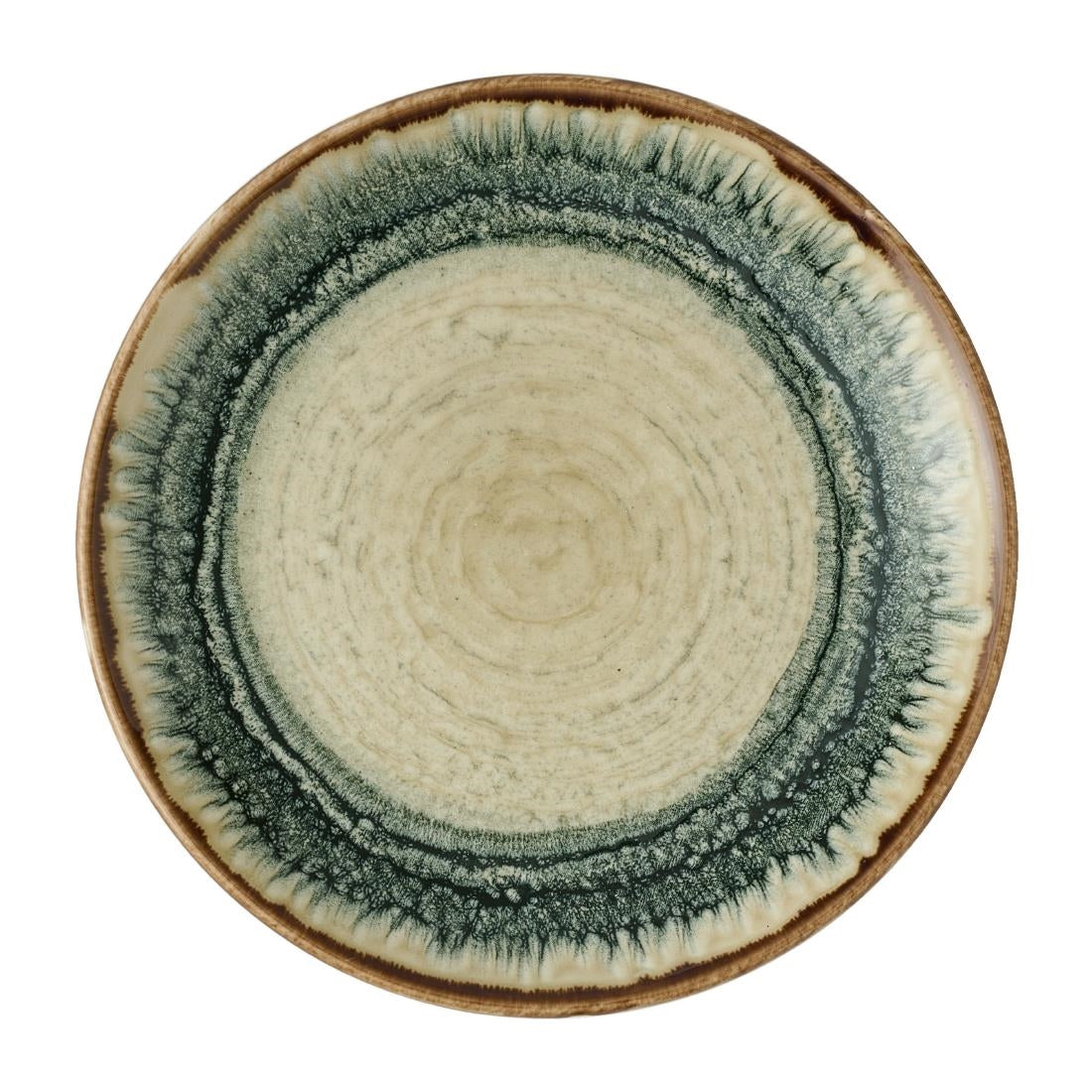 Dudson Harvest Flare Linen Evolve Coupe Plates 165mm (12 Pack)