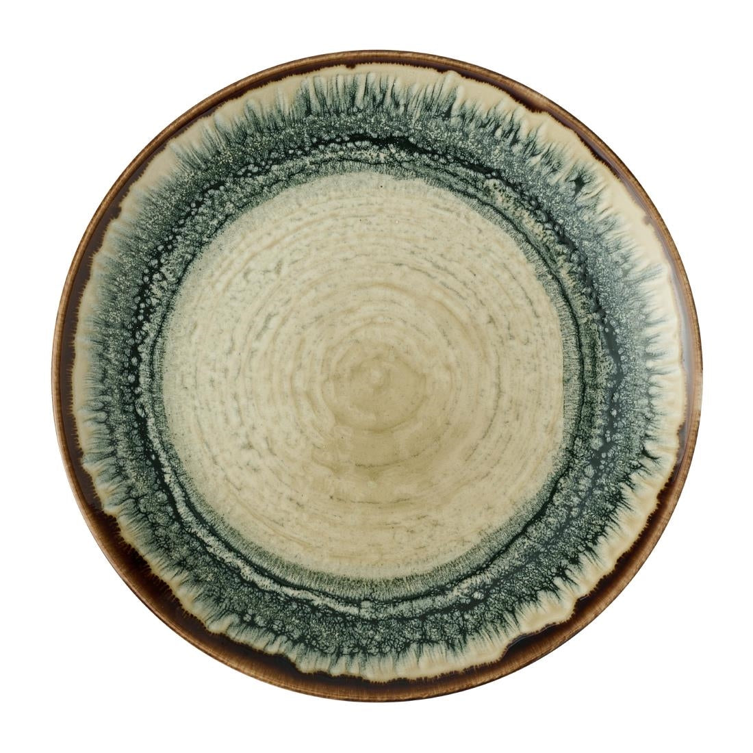 Dudson Harvest Flare Linen Evolve Coupe Plates 217mm (12 Pack)
