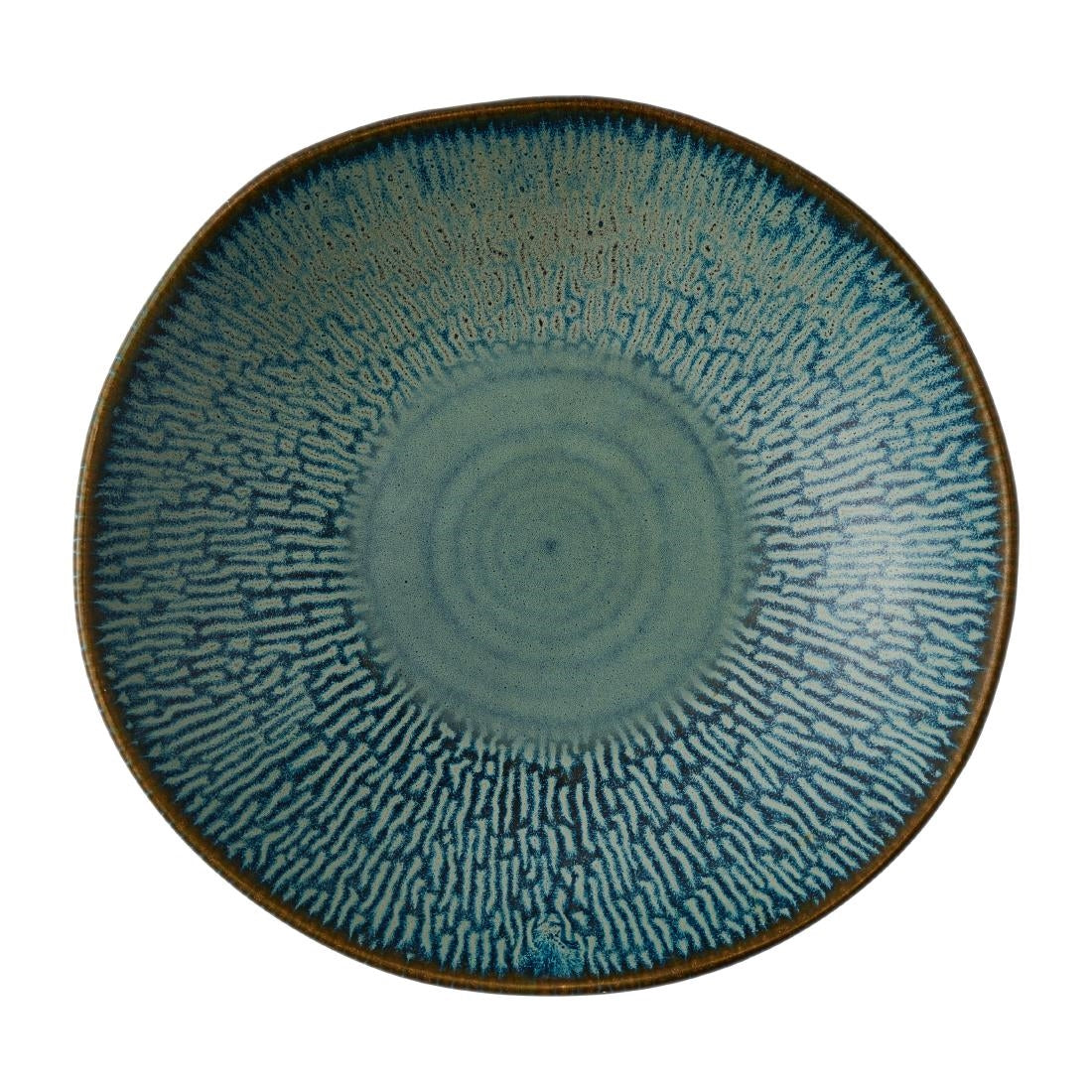 Churchill Envisage Cascade Sapphire Blue Natural Bowls 220mm (6 Pack)