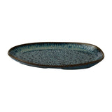 Churchill Envisage Cascade Sapphire Blue Natural Oblong Plates 219x130mm (6 Pack)