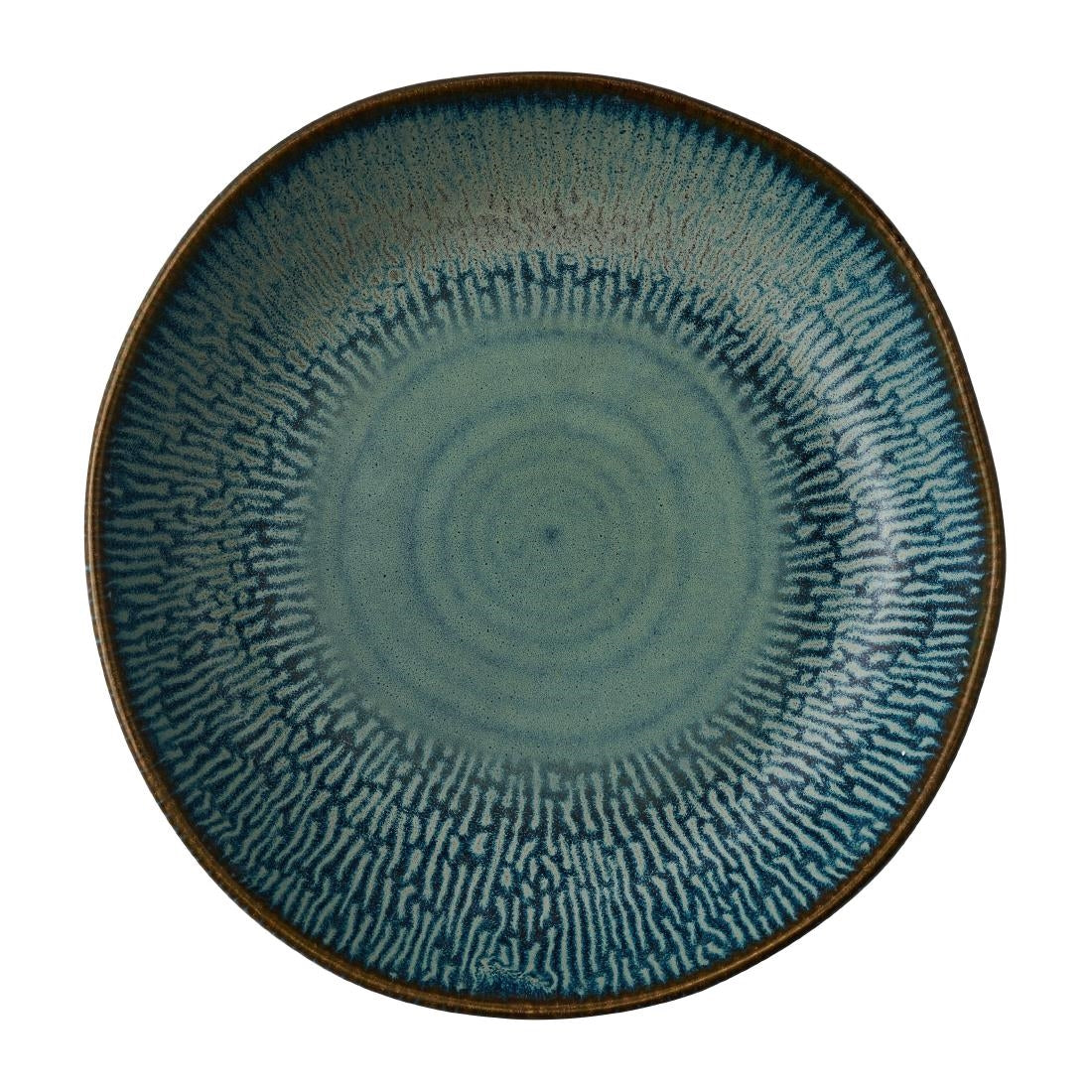 Churchill Envisage Cascade Sapphire Blue Natural Deep Bowls 215mm (6 Pack)