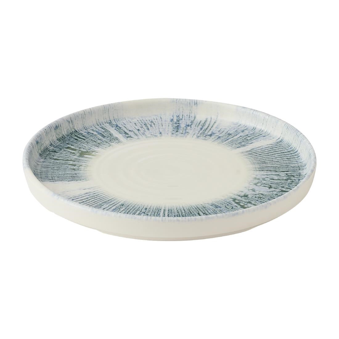 Churchill Lyra Blue Walled Plates 210mm (6 Pack)