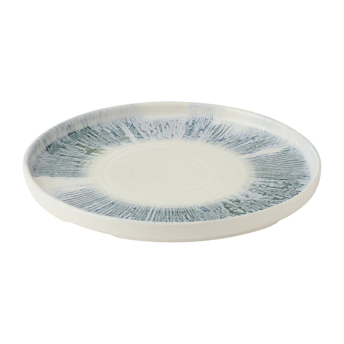 Churchill Lyra Blue Walled Plates 260mm (6 Pack)