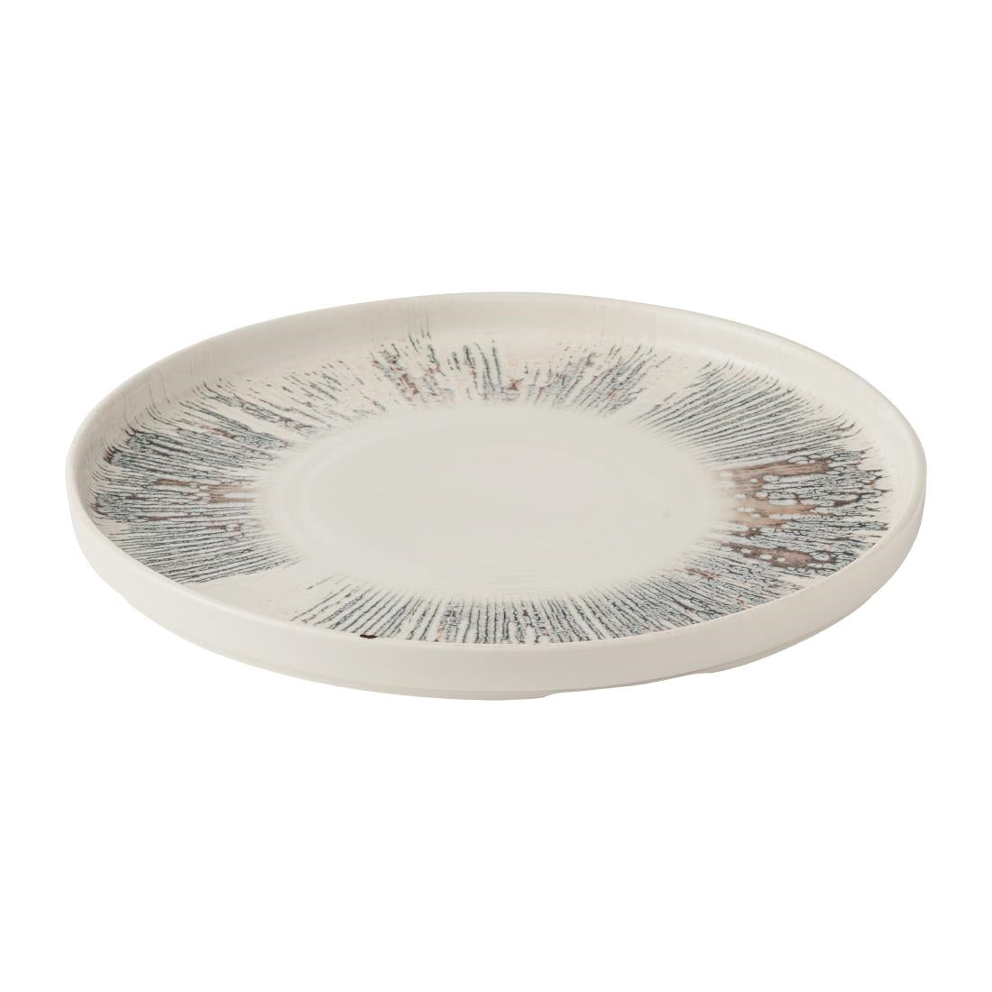 Churchill Lyra Pink Walled Plates 260mm (6 Pack)
