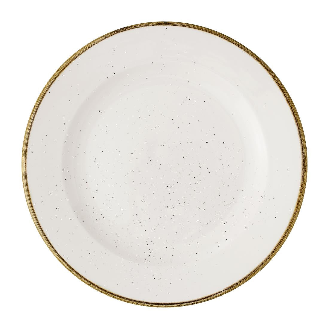 Churchill Stonecast Barley White Profile Plates 260mm (12 Pack)
