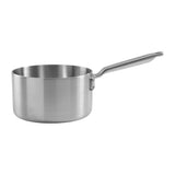 Samuel Groves Stainless Steel Saucepan and Glass Lid 18cm