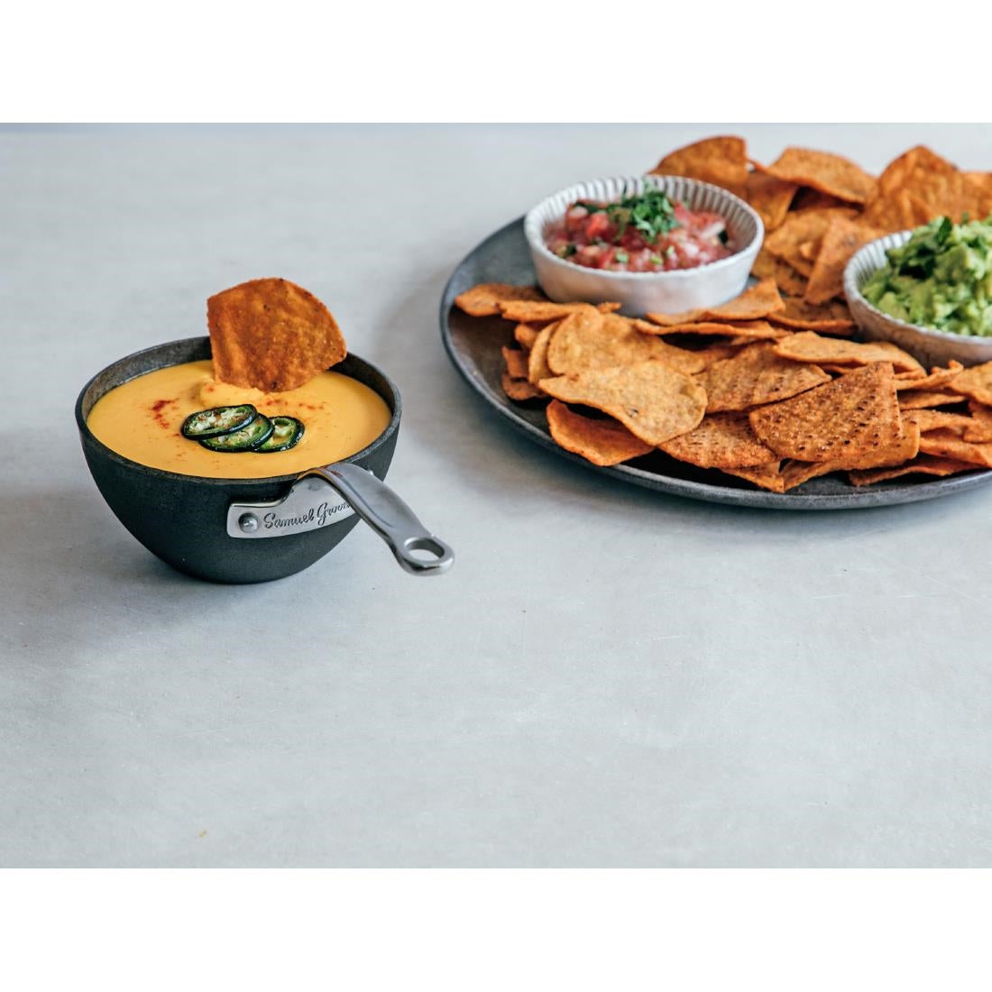 Samuel Groves Professional Seasoned Carbon Steel Melting/Sauce Pot 12cm