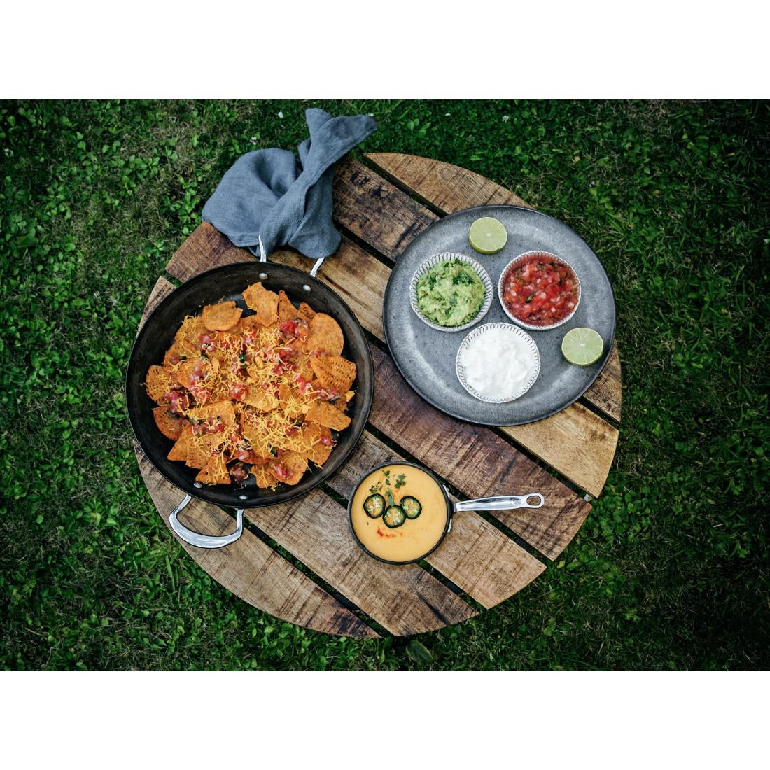 Samuel Groves Professional Seasoned Carbon Steel Melting/Sauce Pot 12cm