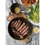 Samuel Groves Cast Iron Double Handle Square Grill Pan 26cm