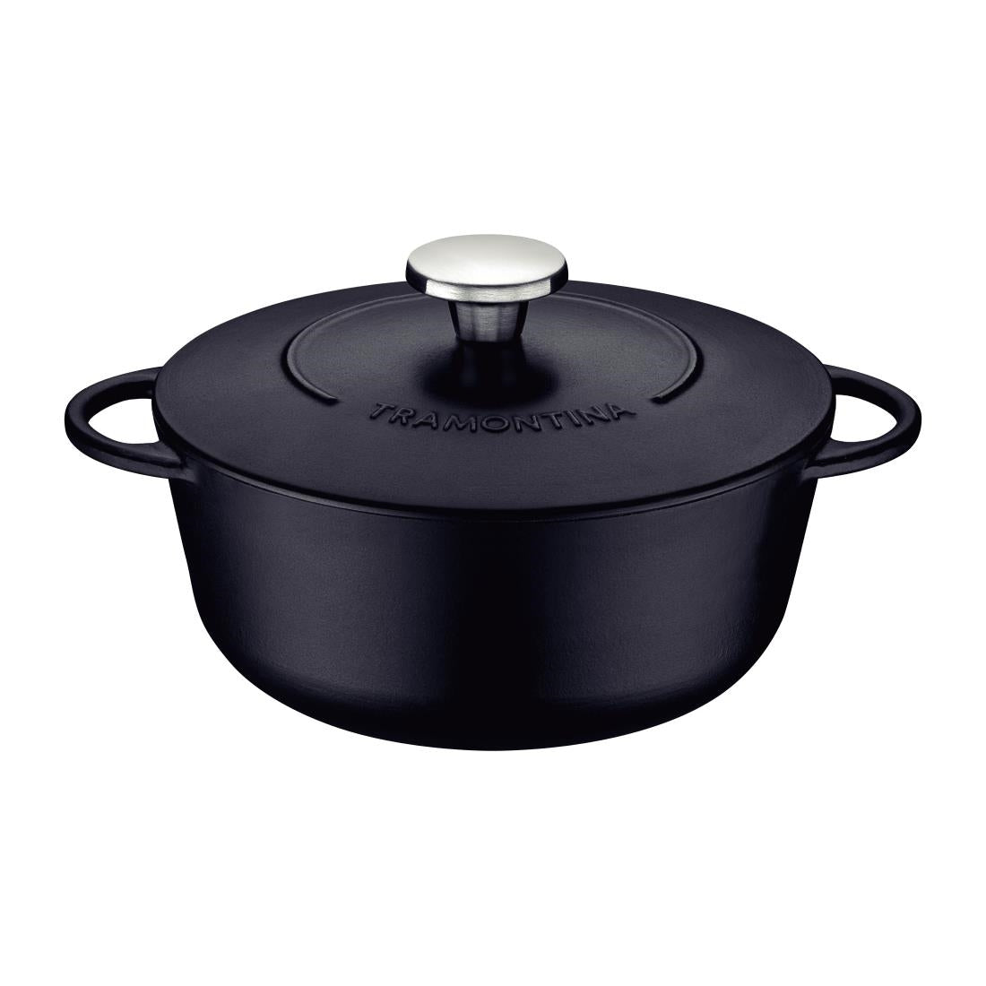 Tramontina Enamel Cast Iron Casserole Dish 24cm