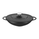 Tramontina Enamel Cast Iron Wok 32cm