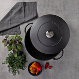 Tramontina Enamel Cast Iron Wok 32cm