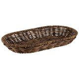 APS Cove Oval Basket Brown 280x160mm