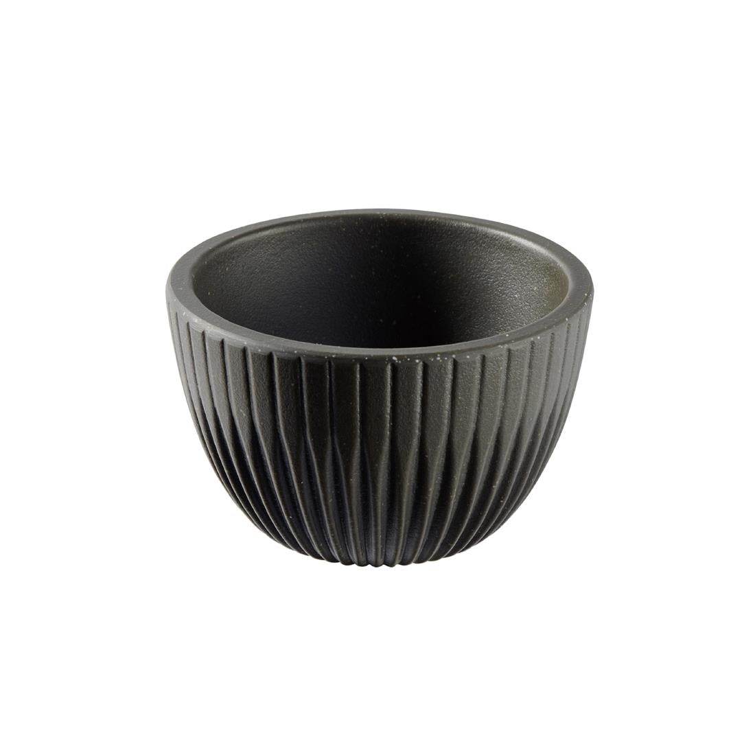 APS Lineo Dip Bowls Brown 30ml (6 Pack)