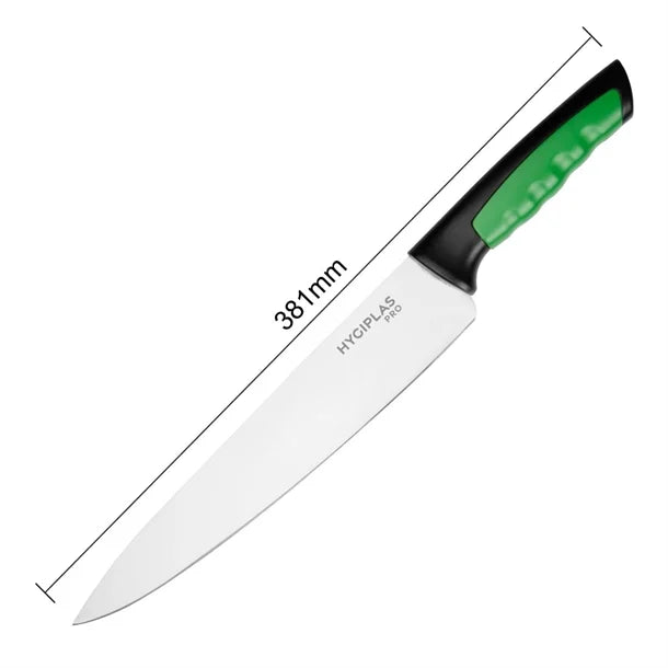 Hygiplas Pro Chef Knife Green 25cm