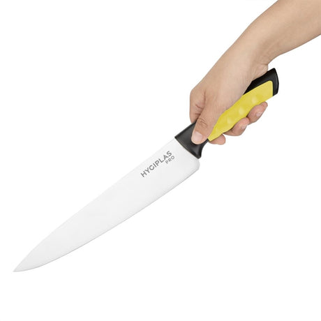 Hygiplas Pro Chef Knife Yellow 25cm