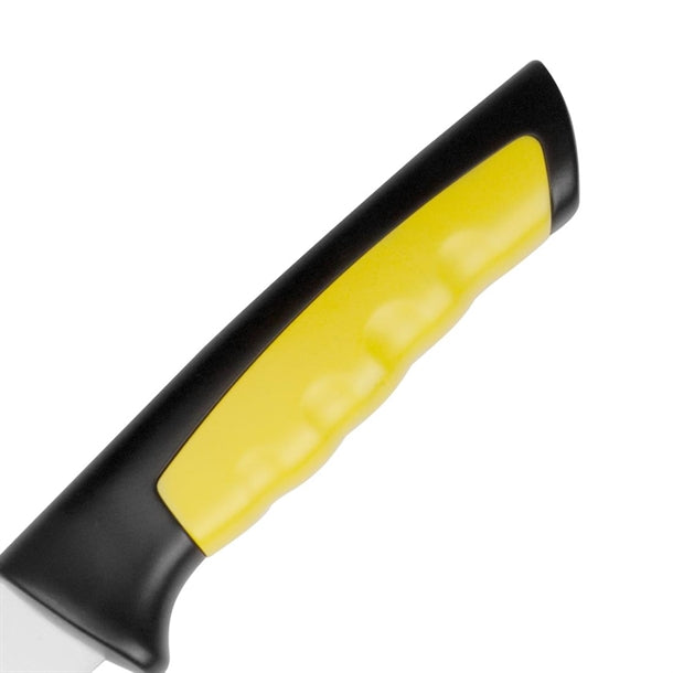 Hygiplas Pro Slicer Serrated Knife Yellow 25cm