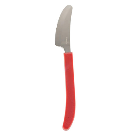 Amefa Select Straight Dessert Knives Red (12 Pack)