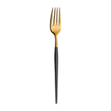 Amefa Soprano Table Forks Black & Gold (12 Pack)