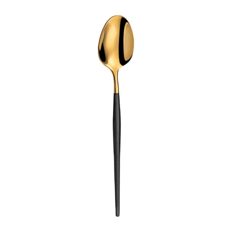 Amefa Soprano Medium Teaspoons Black & Gold (12 Pack)