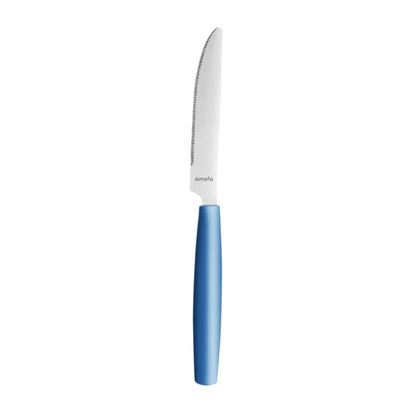 Amefa PIXEL Table Knives Blue (12 Pack)