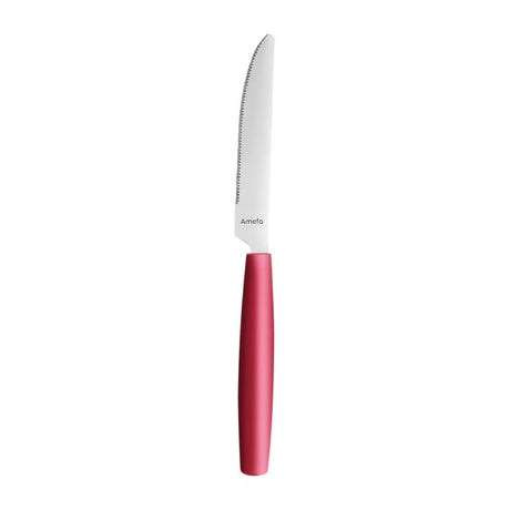 Amefa PIXEL Table Knives Red (12 Pack)
