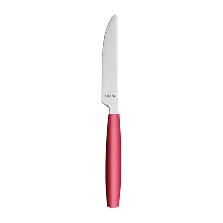 Amefa PIXEL Dessert Knives Red (12 Pack)