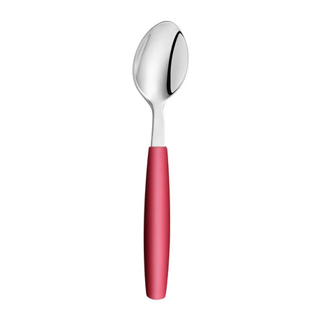 Amefa PIXEL Dessert Spoons Red (12 Pack)