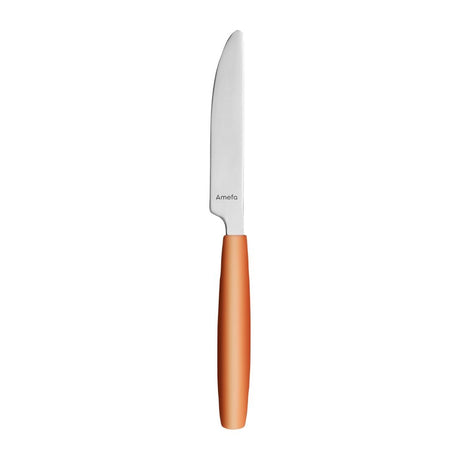 Amefa PIXEL Dessert Knives Orange (12 Pack)