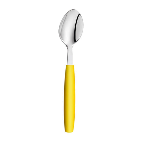 Amefa PIXEL Dessert Spoons Yellow (12 Pack)
