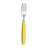 Amefa PIXEL Cake Forks Yellow (12 Pack)