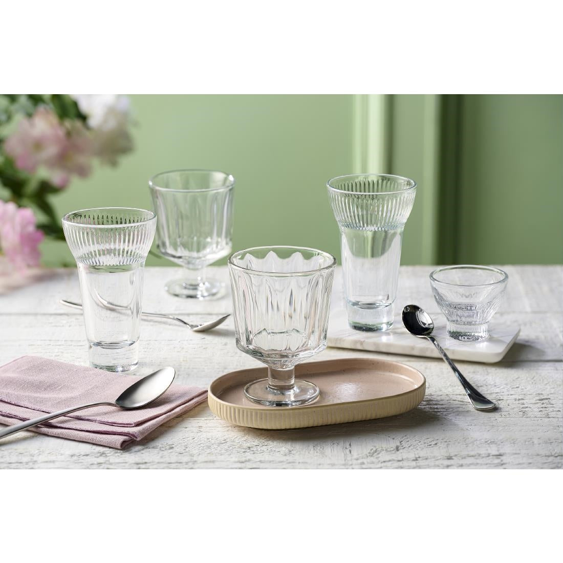 La Rochere Calanque Dessert Dish/Sundae Glasses 220ml/7.75oz (6 Pack)