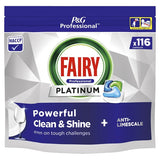 Fairy Professional Platinum Dishwasher Capsules Original 116 Caps (2 Pack)