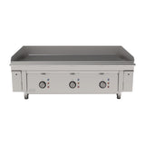 Mirror Heavy Duty Smooth Chrome Plate Electric Griddle M1000E